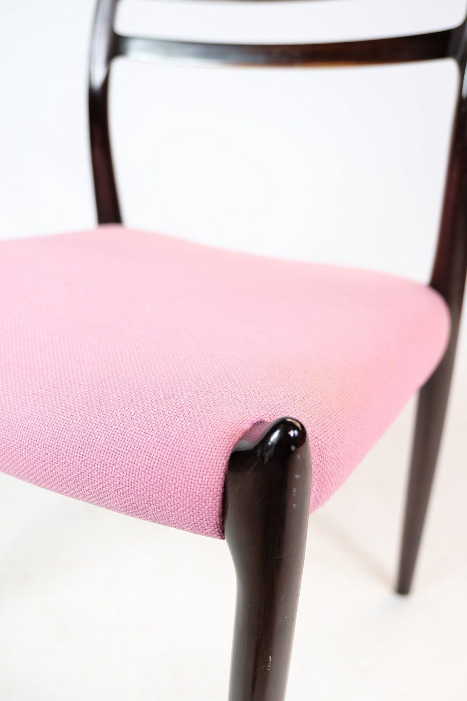 Mahogany Dining Table Chairs, Model 78, Designed By No Møller photo Furniture