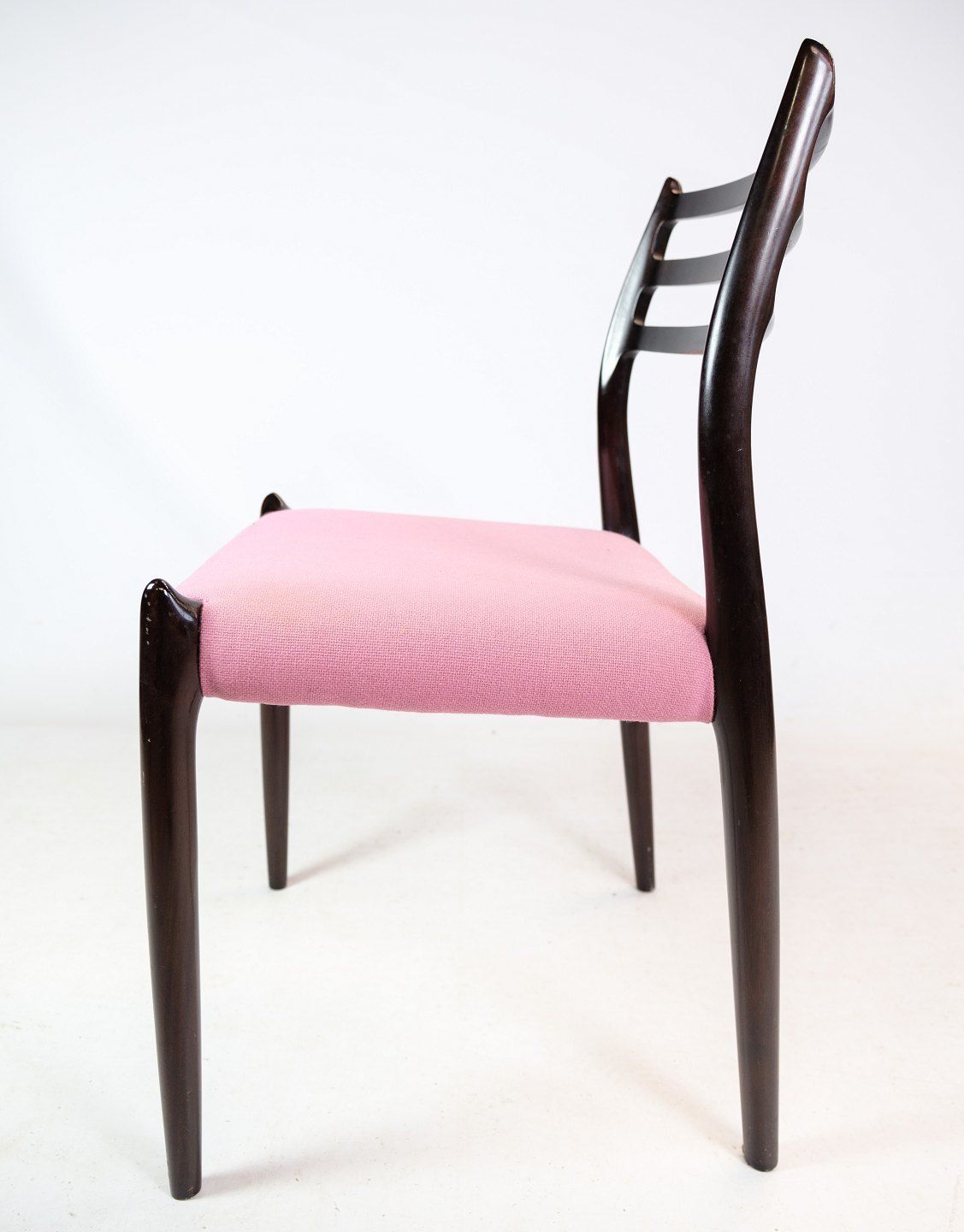 Mahogany Dining Table Chairs, Model 78, Designed By No Møller photo vinterior