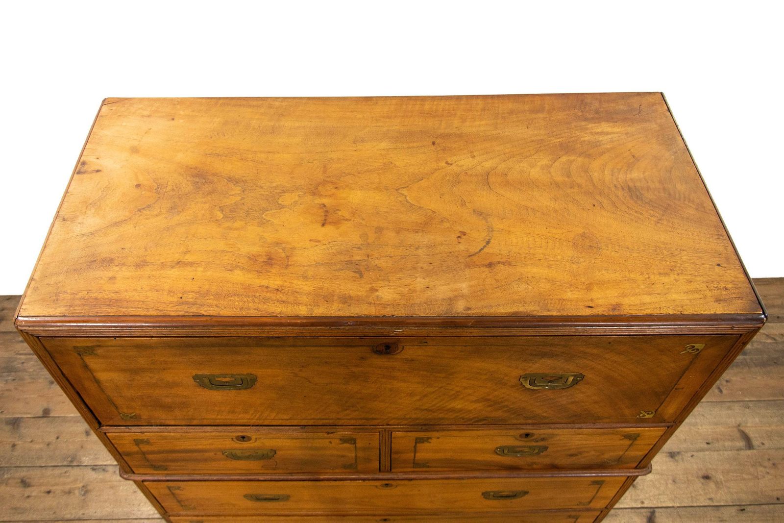 Antique Camphor Wood Secretaire Chest photo for sale