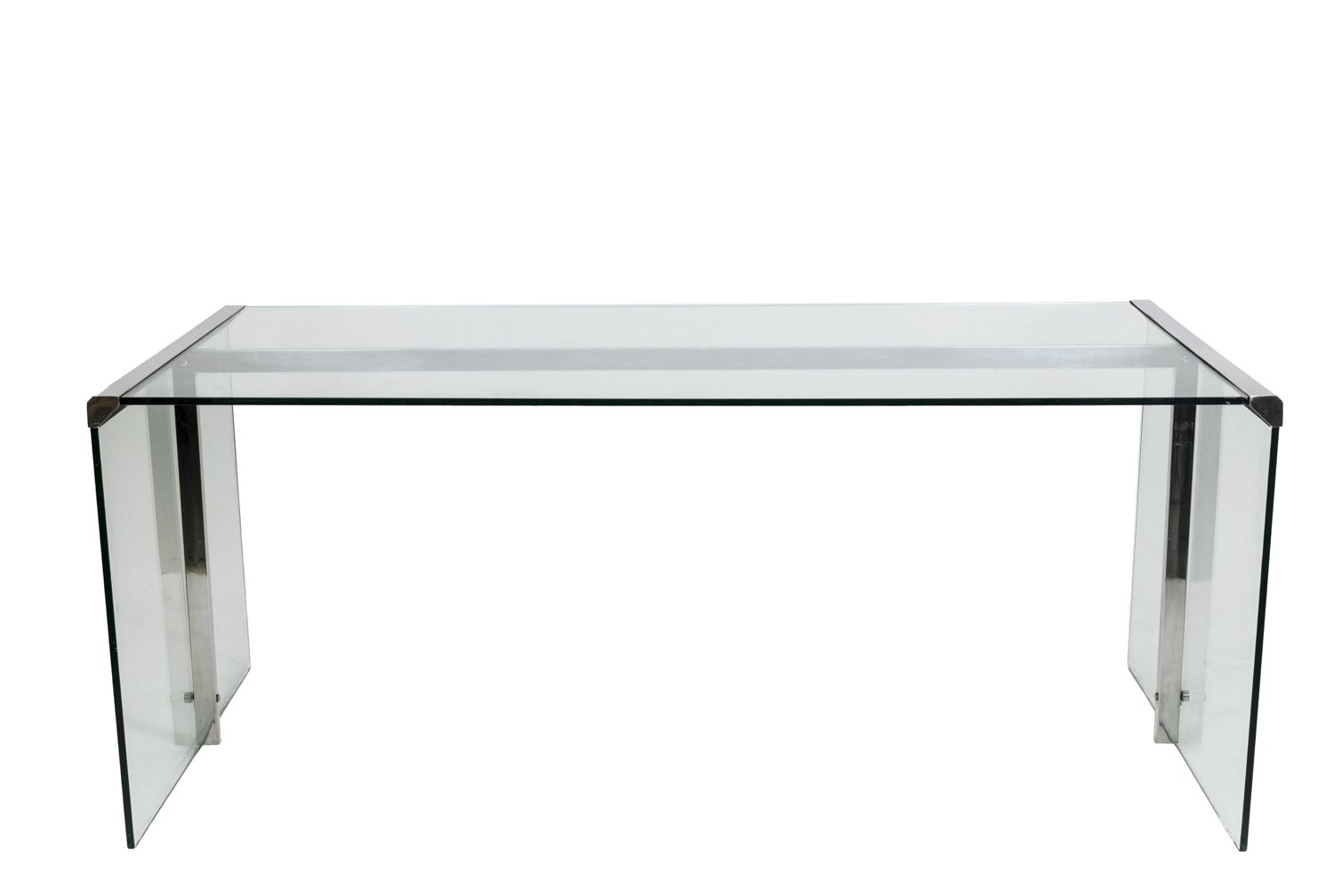 Gallotti&Radice, Desk In Glass, 1970s photo furniture