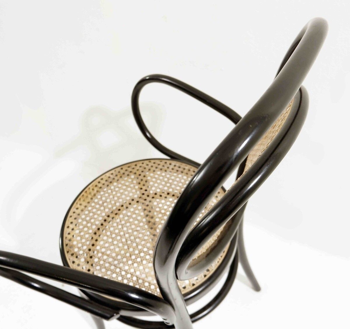 Set Of 8 Early Mid Century Dining Chairs By Thonet photo vinterior