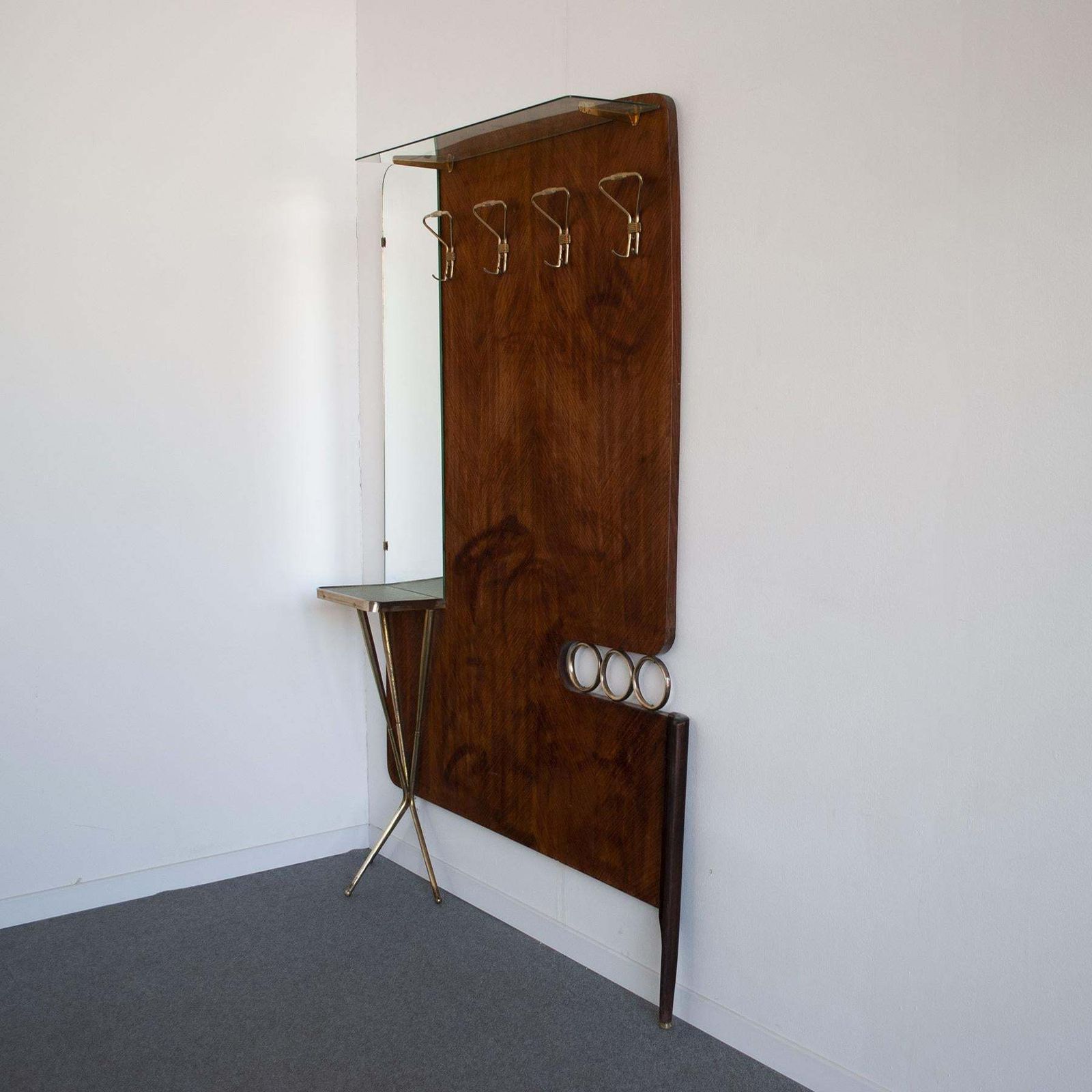 Giò Ponti In The Manner Italian Midcentury Coat Racks 50's. photo furniture