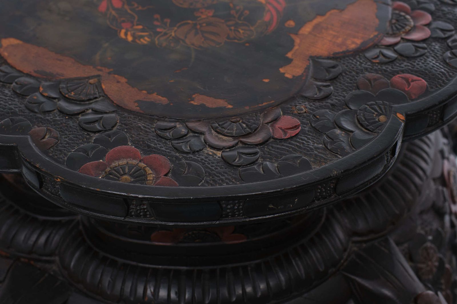 Chinese Side Table Hand Carved, 1920/30 photo for sale