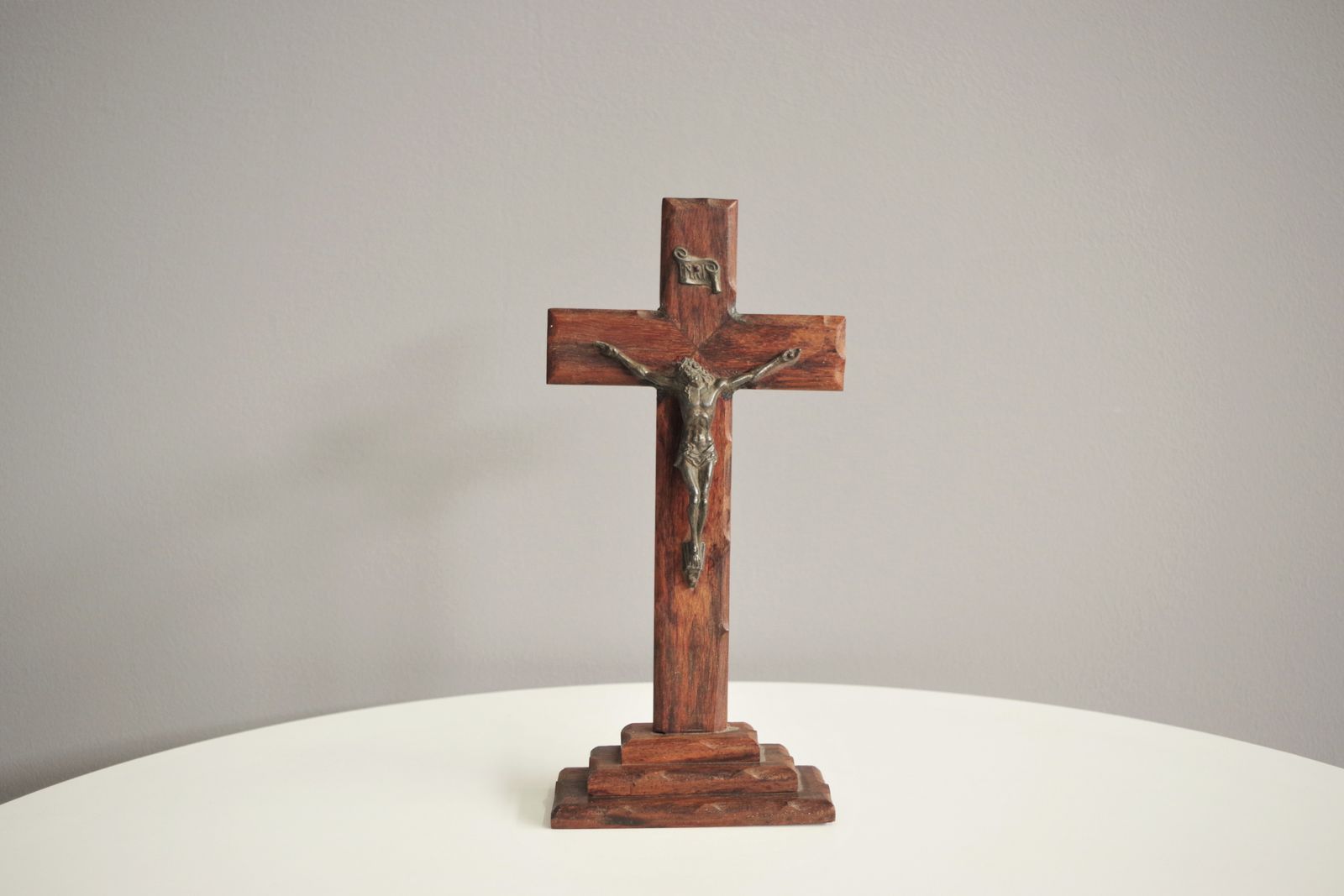 Cross In Wood And Iron From The 1970s