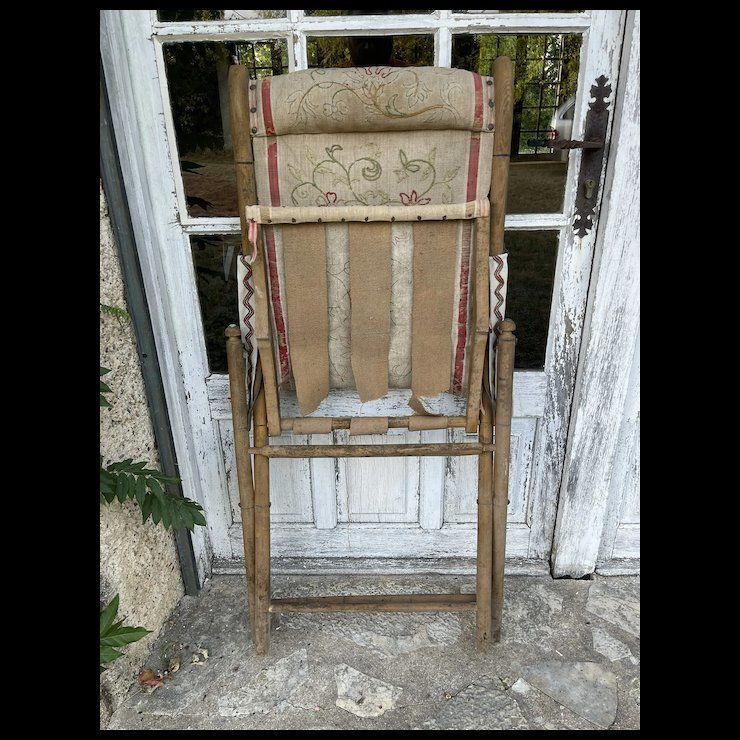 Antique French Winter Garden Chair photo Garden Furniture