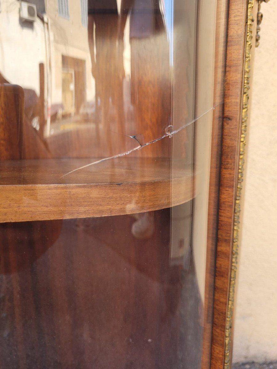 Furniture Sideboard In Marquetry And Bronze, Napoleon III, Xixth Century photo