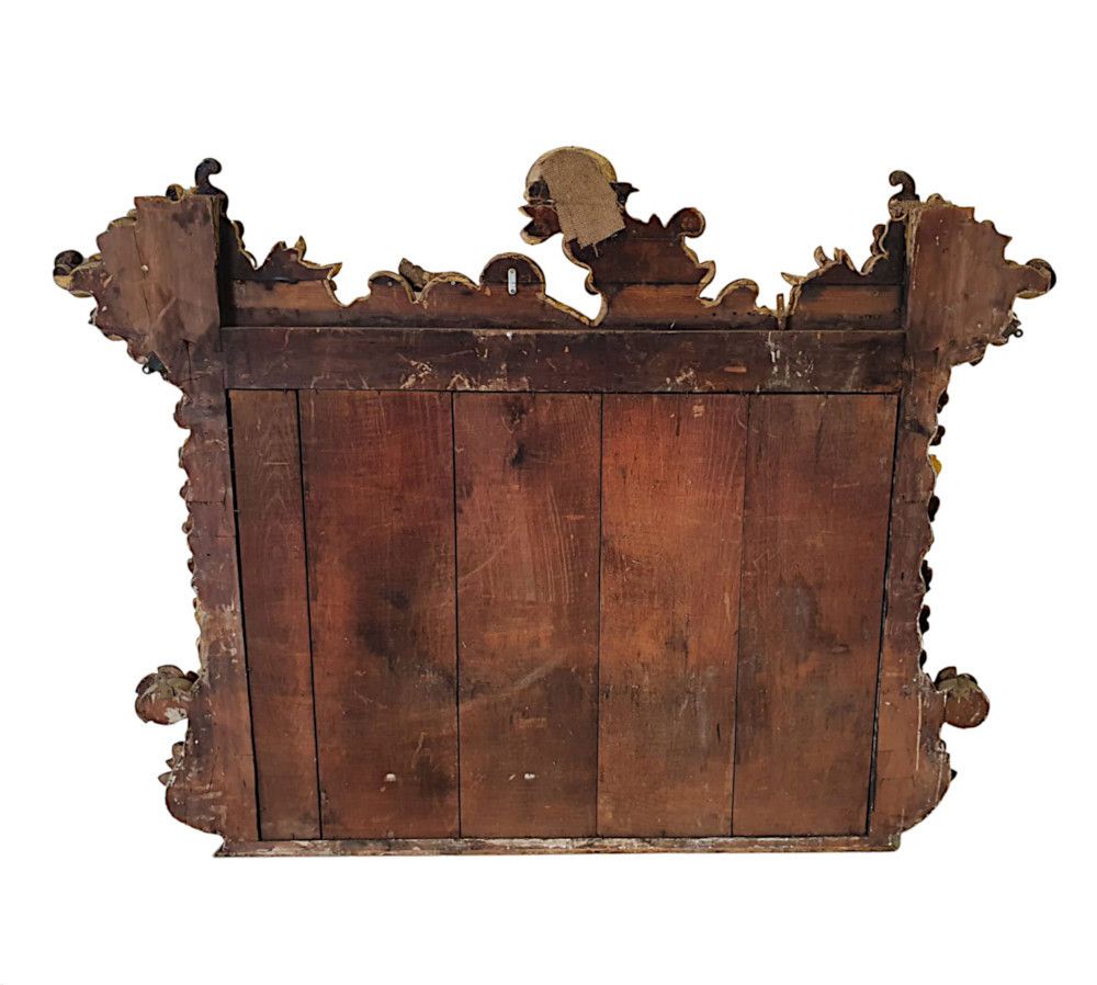 A Very Fine Early 19th Century Irish William IV Giltwood Overmantle Mirror photo 4282.7701