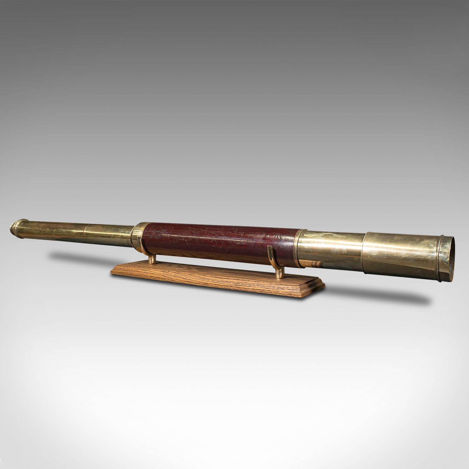 Antique Day Or Night Telescope, English, Terrestrial, Henry Ward photo vinterior