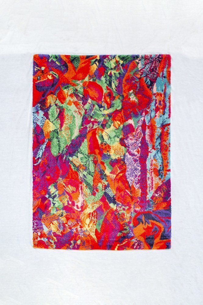 Deens Modern Abstract Vloerkleed Van Edel Forest Voor Ege, Jaren 1990