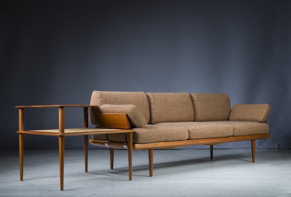 Danish Teak Fd417 Minerva Sofa By Peter Hvidt And Orla Molgaard Nielsen For France & Son, 1960s photo furniture