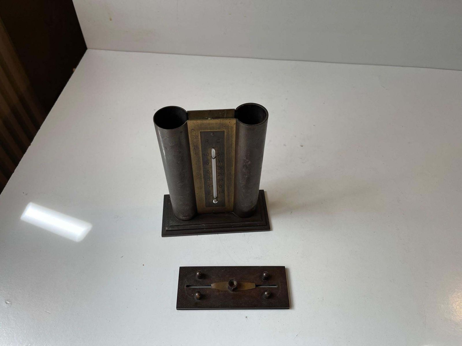 Art Deco Money Bank & Thermometer By Danish Architect Carl Einar Glahn 1884 1971 photo buy