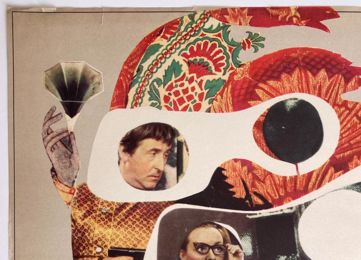 Original Film Poster, The Nice Bourgeois Guy, Stanislav Vajce, 1970, Genuine Czech Vintage Print photo for sale