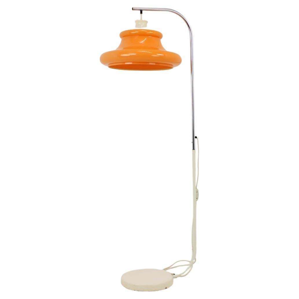 Mid Century Floor Lamp In Style Of Harvey Guzzini, 1970's