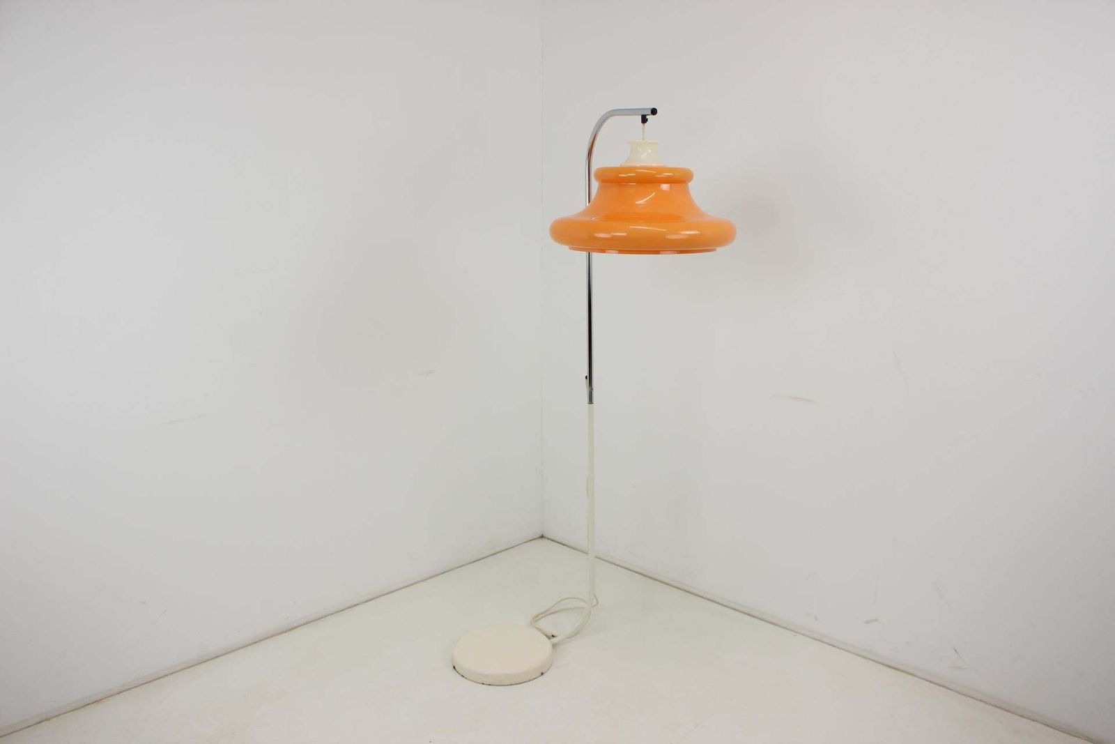 Mid Century Floor Lamp In Style Of Harvey Guzzini, 1970's photo furniture