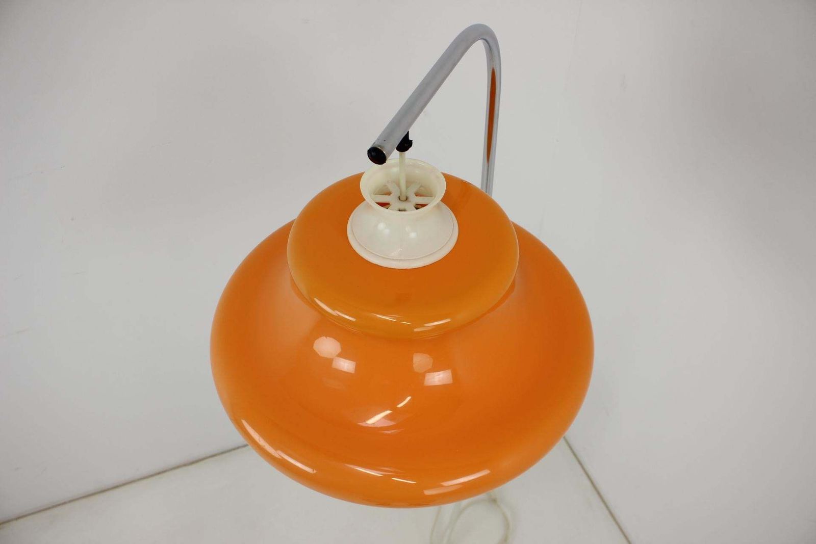 Mid Century Floor Lamp In Style Of Harvey Guzzini, 1970's photo vinterior