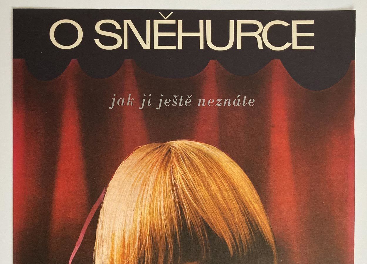 Movie Poster, Snow White, Olga Poláčková Vyleťalová, 1972 photo for sale