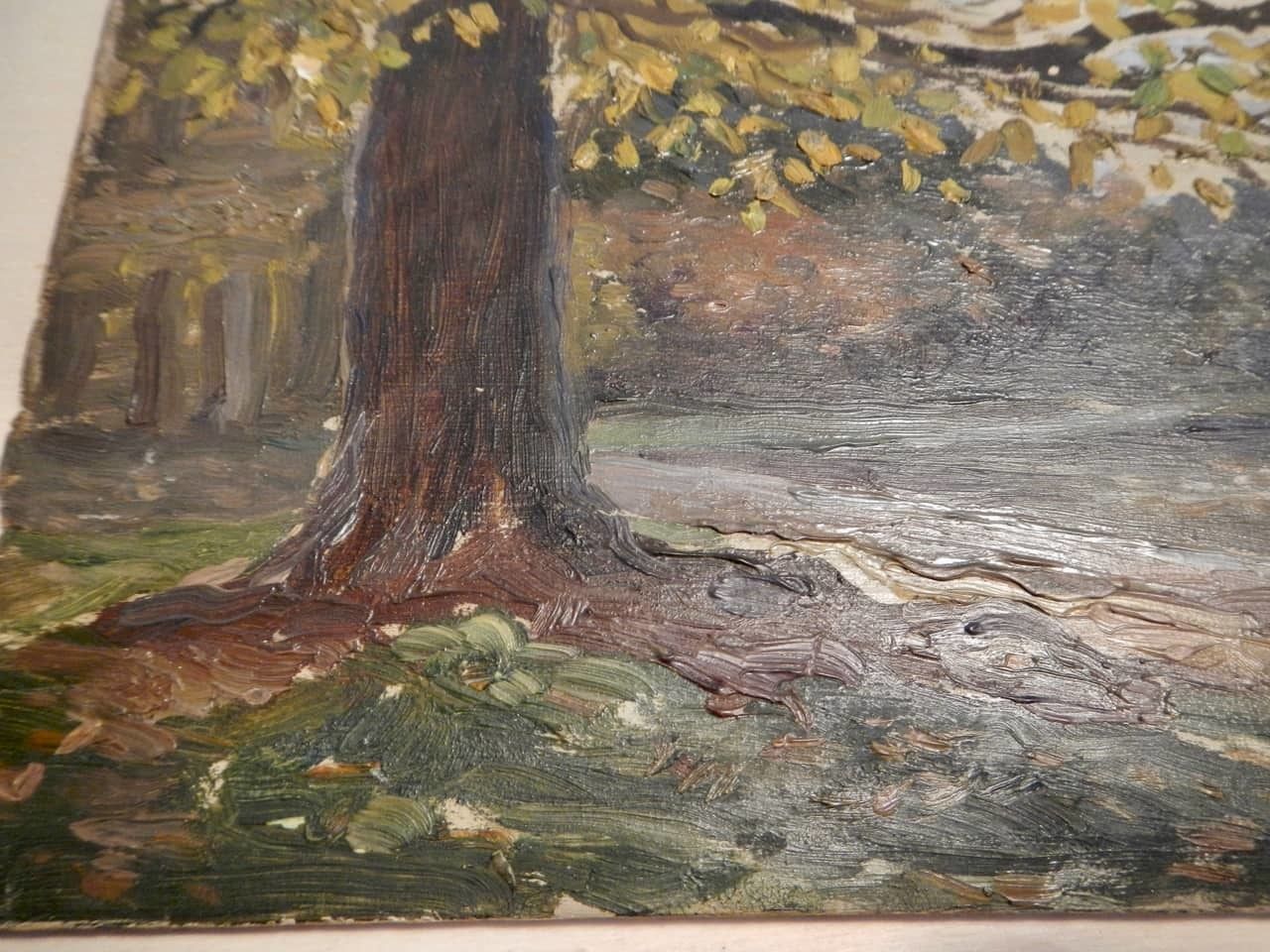 Oil Painting Des Champs "Wood" photo 499.2