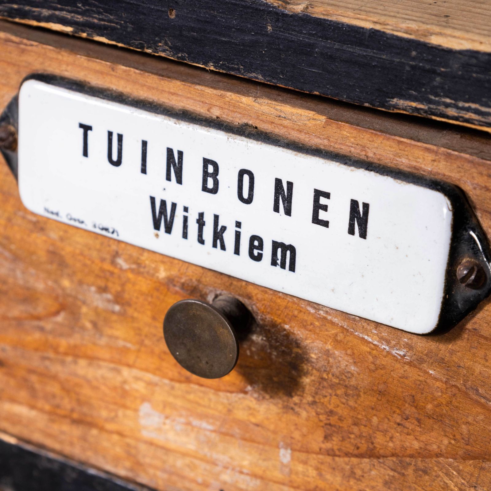1950’s Very Large Dutch Seed Bank Of Drawers – One Hundred Drawers (1673) photo Furniture
