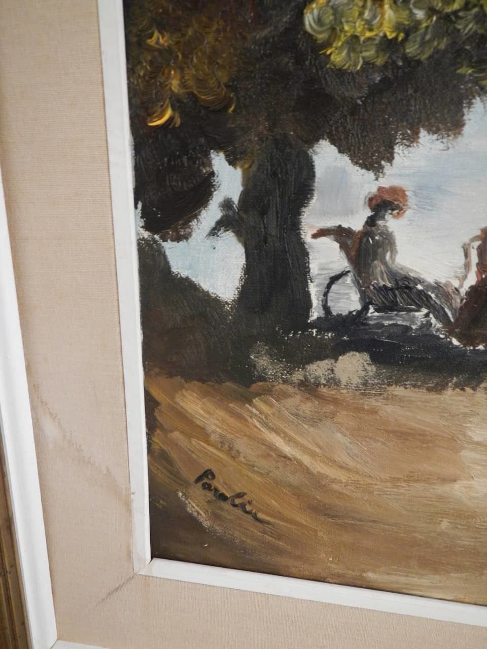 187.2 Poil Painting With Ladies By Parolin photo