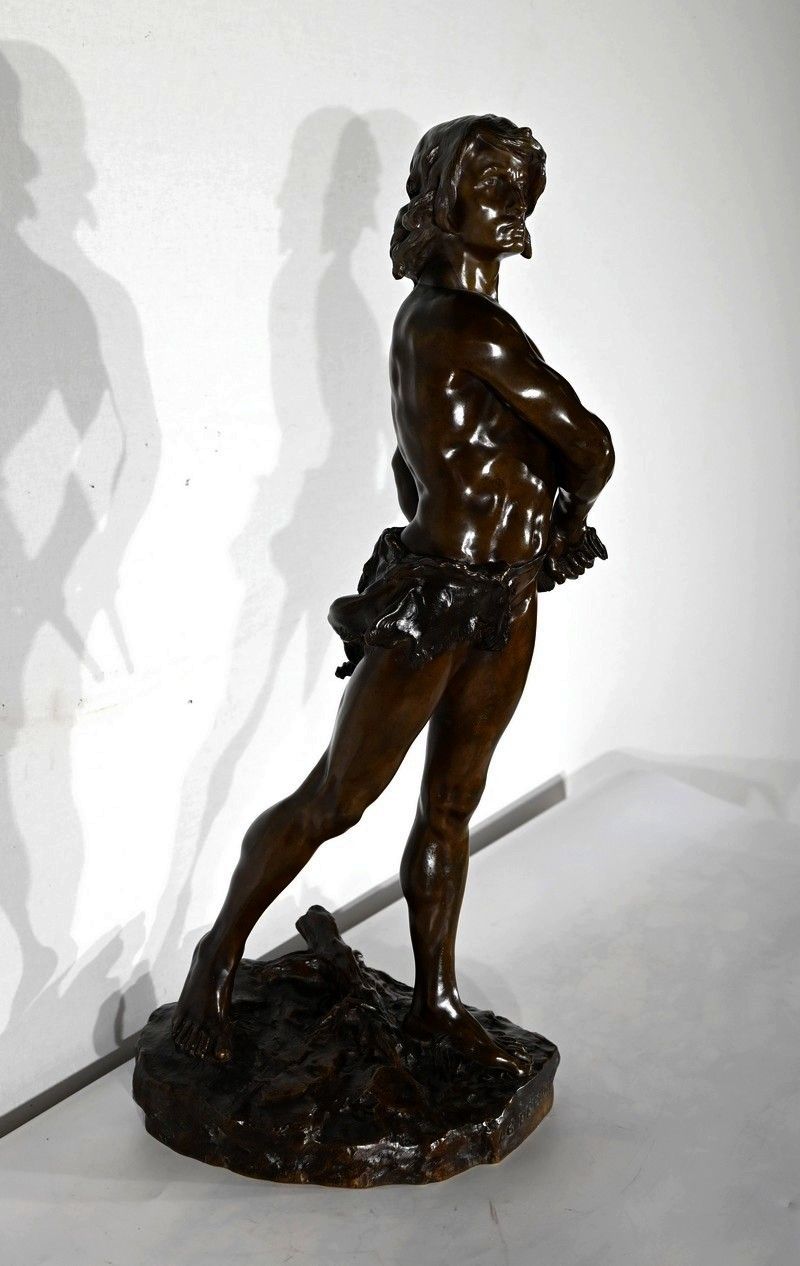 Important Bronze The Departure Signed V. Tournier   2nd Half Of The 19th Century photo furniture