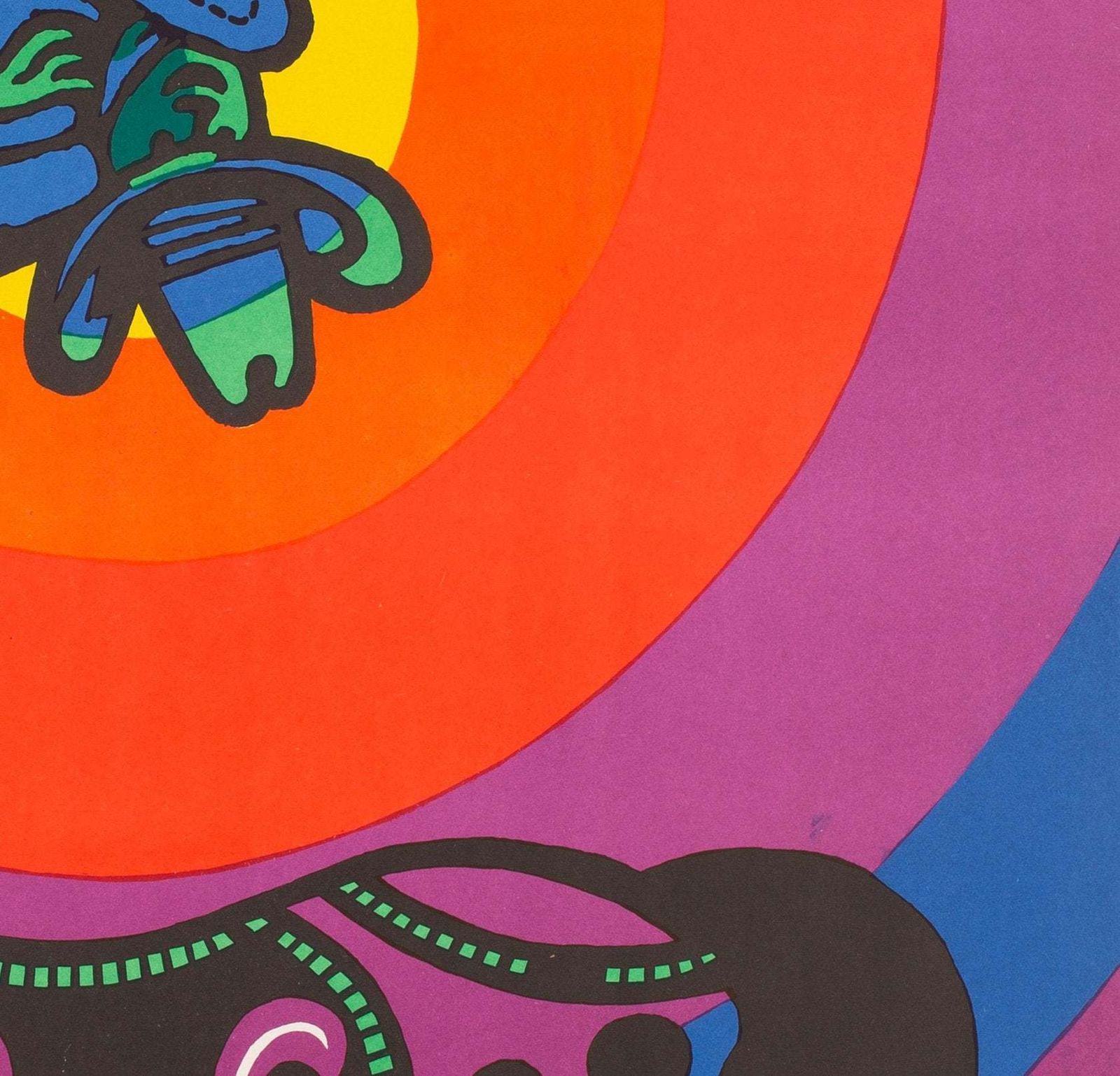Cyrk Circus Cowboy Acrobat R1976 Polish Circus Poster, Bocianowski photo 520.0