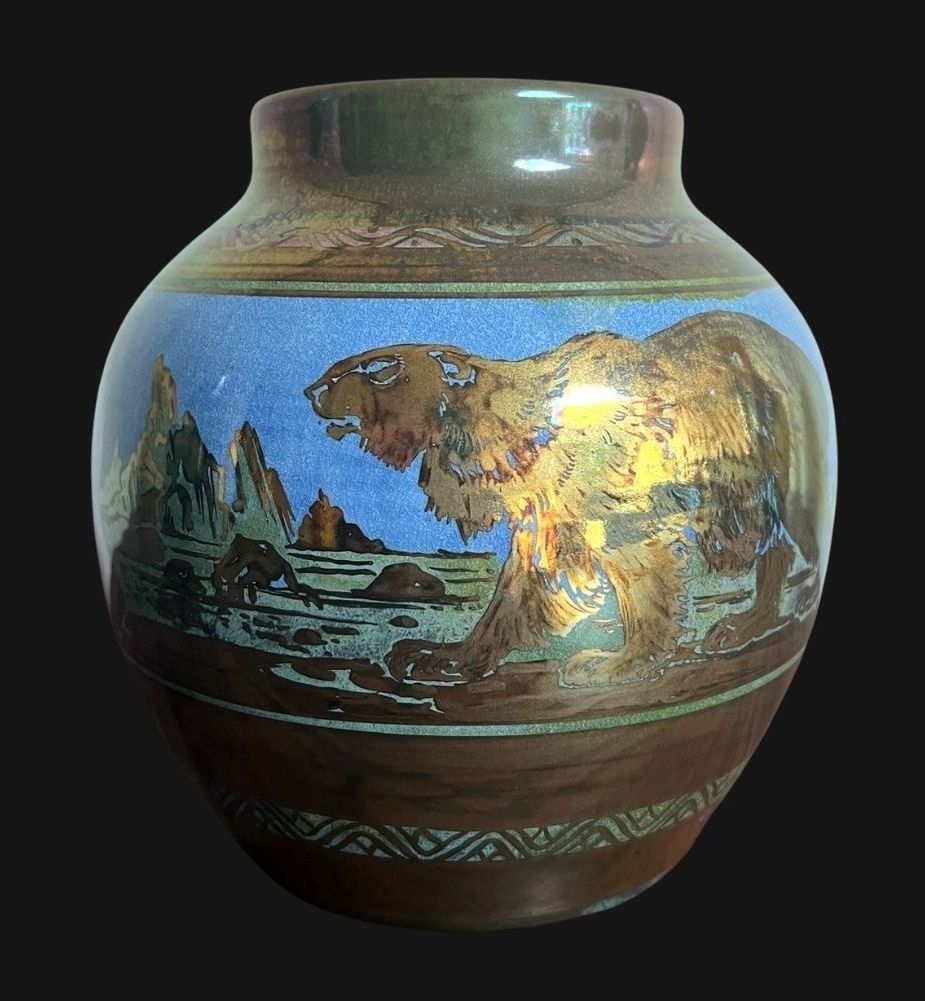 Pilkington's Lustre Vase, 1910s photo Home Decor