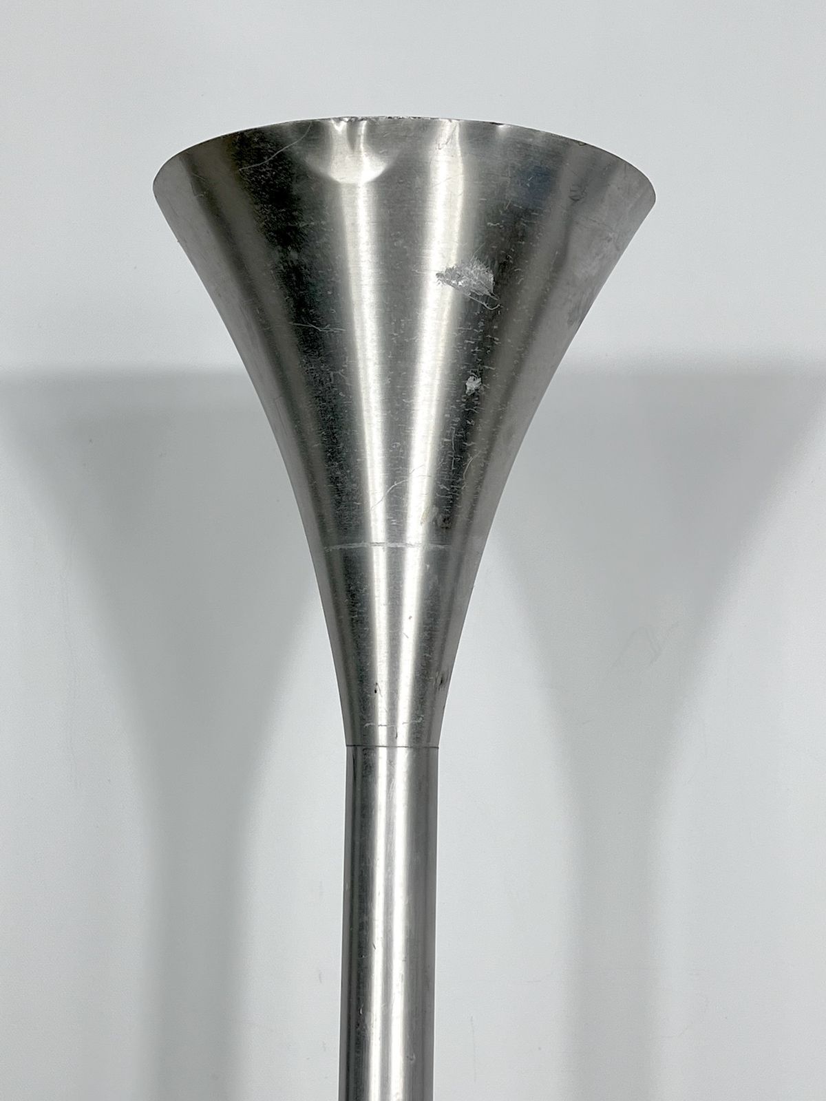Mid Century Labeled Aluminum Luminator Floor Lamp By Stilux Milano photo furniture
