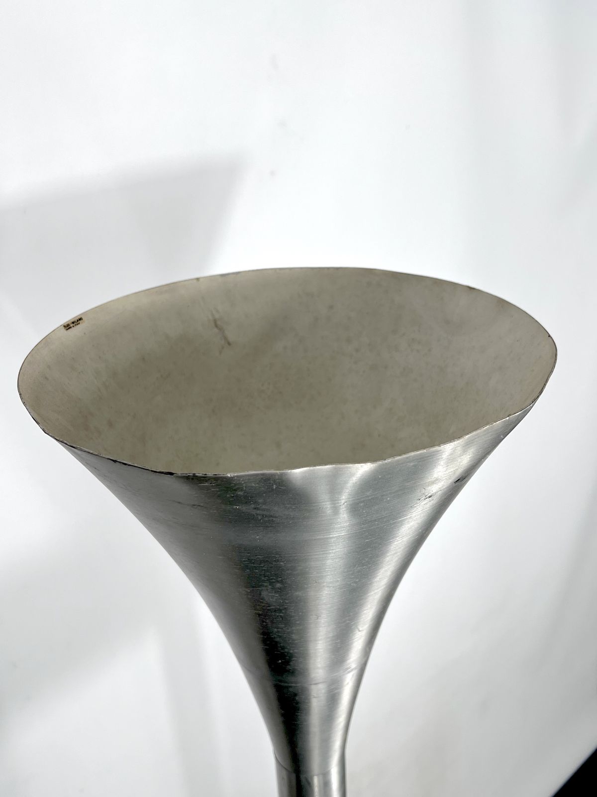 Mid Century Labeled Aluminum Luminator Floor Lamp By Stilux Milano photo for sale
