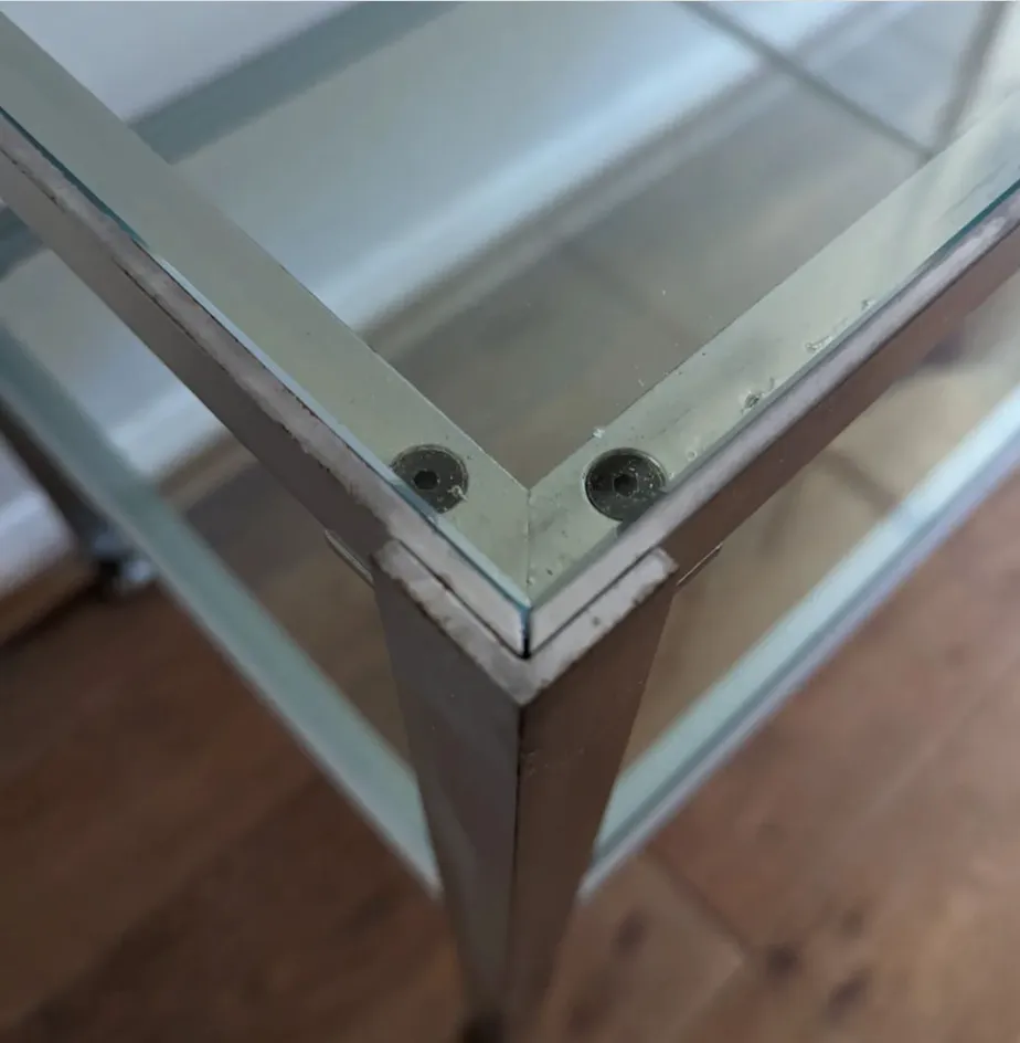 Rare Robin Day Habitat Reissue Modular Glass Console Table Mid Century photo furniture