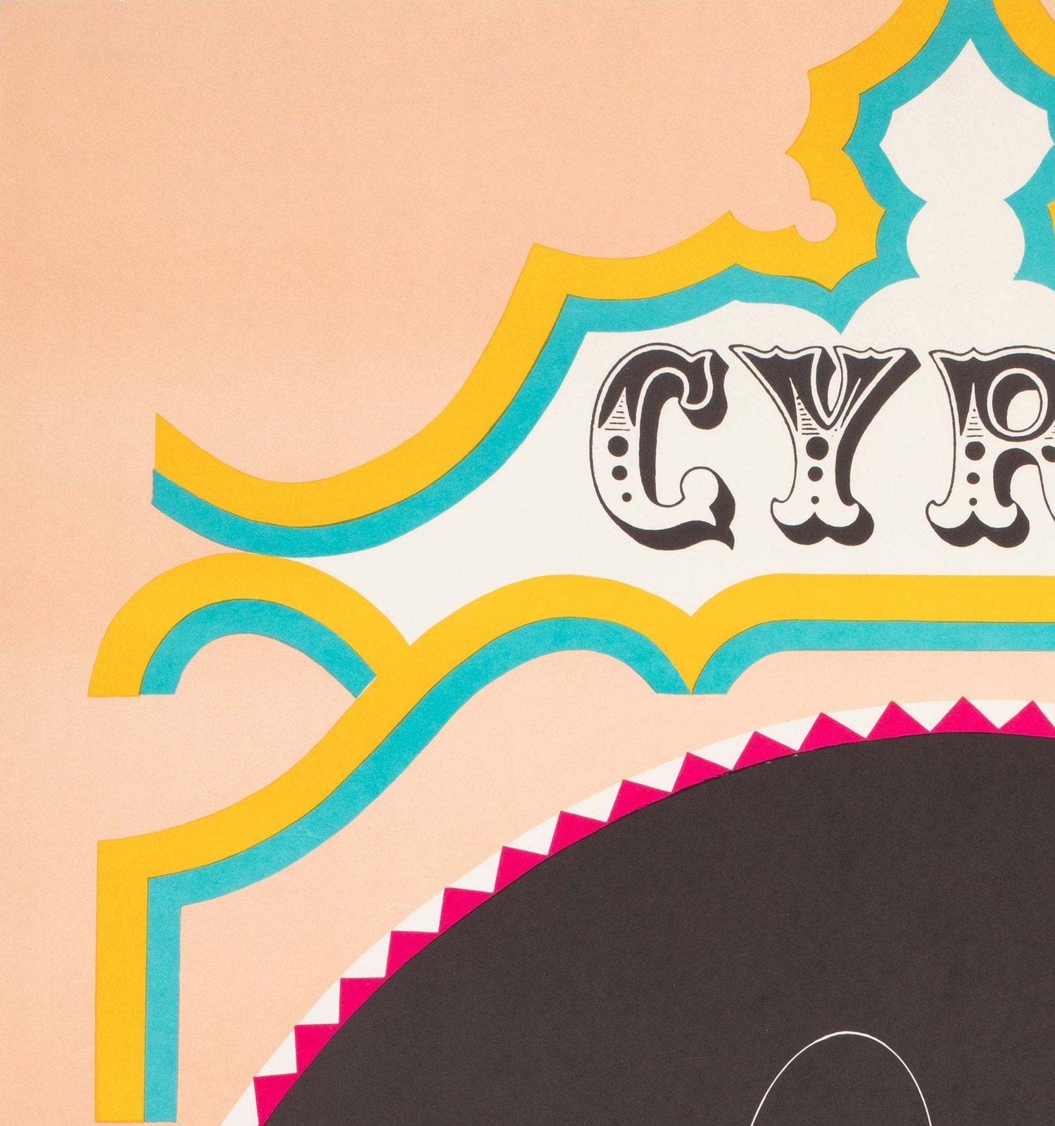 Cyrk Performing On Horseback 1970 Polish Circus Poster, Majewski photo for sale