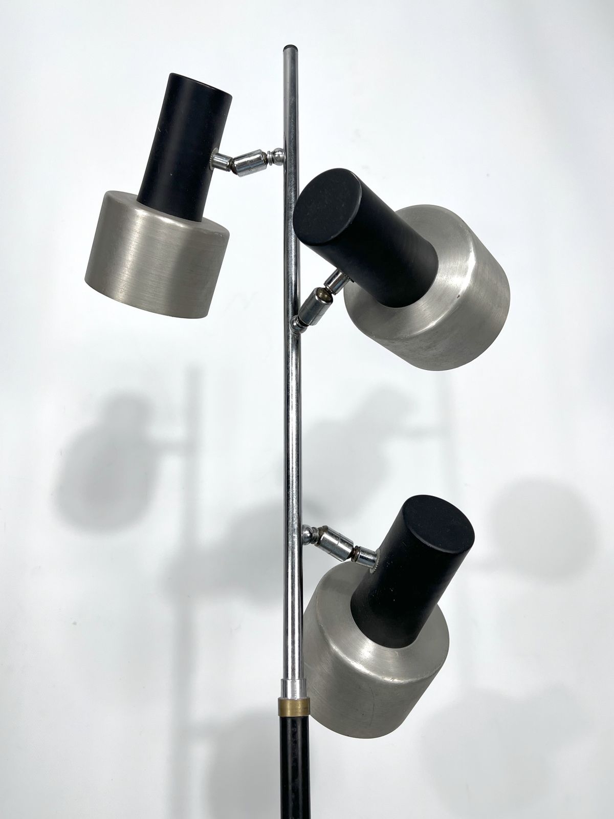 Mid Century Marble And Metal Three Arms Floor Lamp. Italy 1960s photo buy