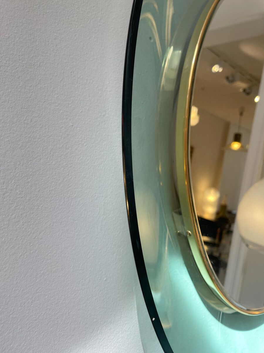 Mid Century Modern "1699" Mirror By Max Ingrand For Fontana Arte photo 5665.0