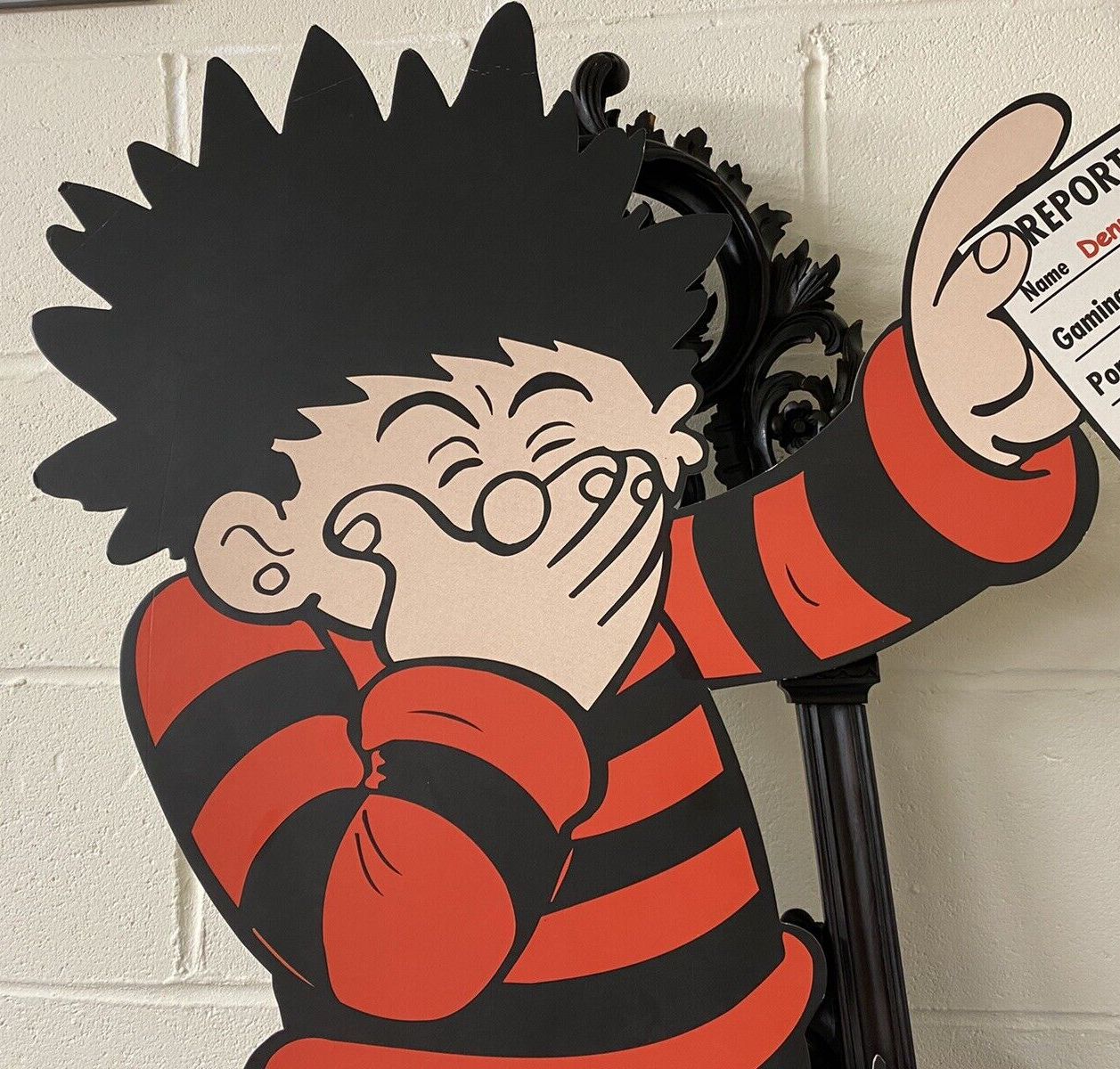 Dennis The Menace Cardboard Poster Film Adverstising Board photo 135.0