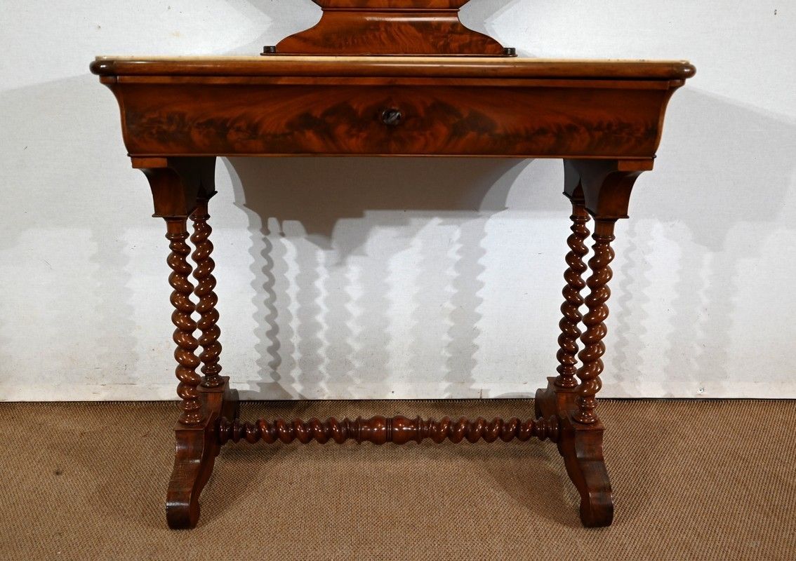 photo vinterior Small Mahogany Dressing Table, Louis Philippe Period   1st Part Of The 19th Century