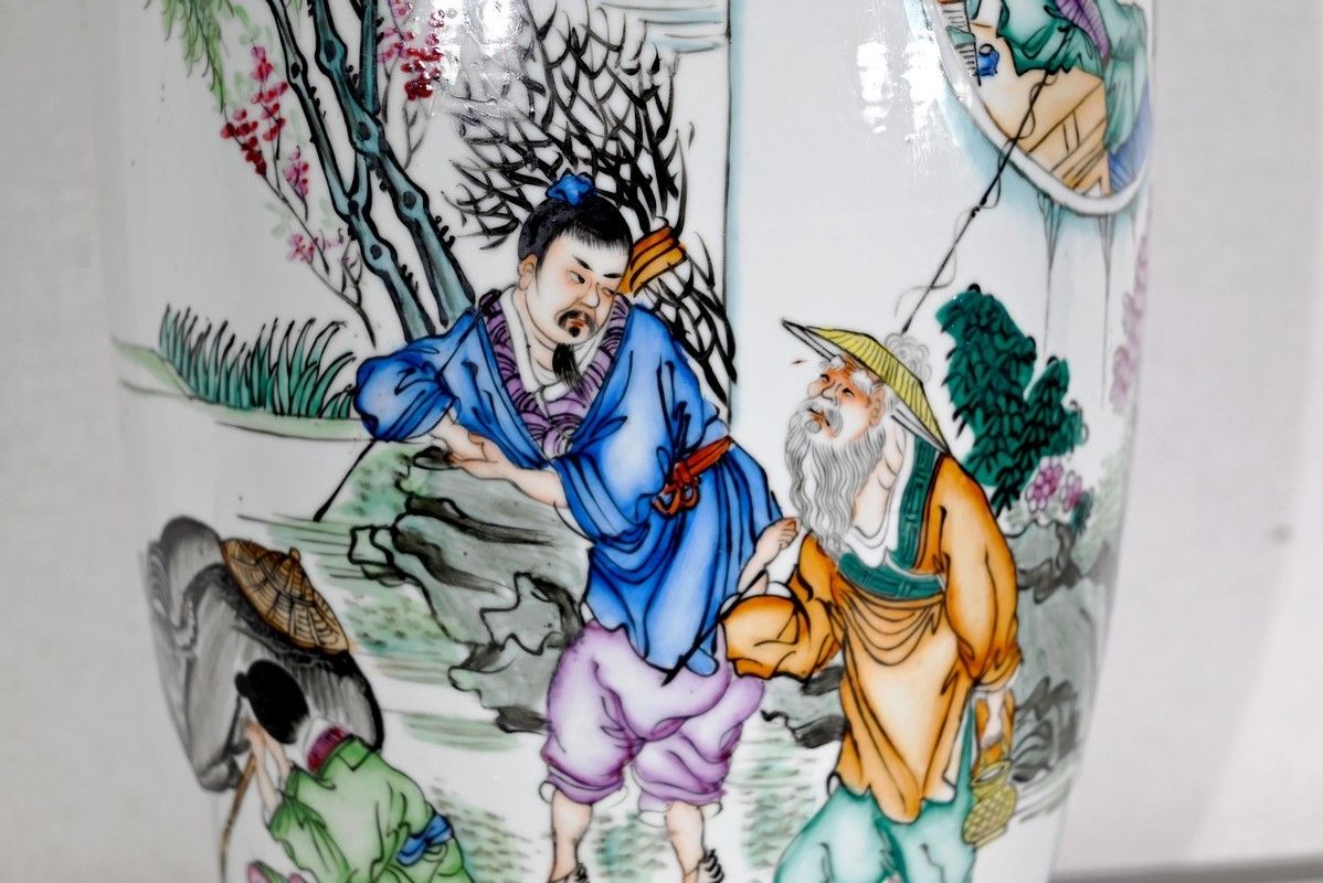 photo furniture Important Chinese Porcelain Vases   Xxth