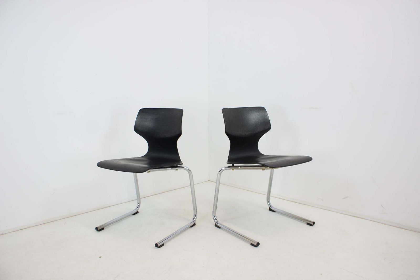 Midcentury Set Of 2 Pagwood Chairs By Flototto, 1982 photo furniture