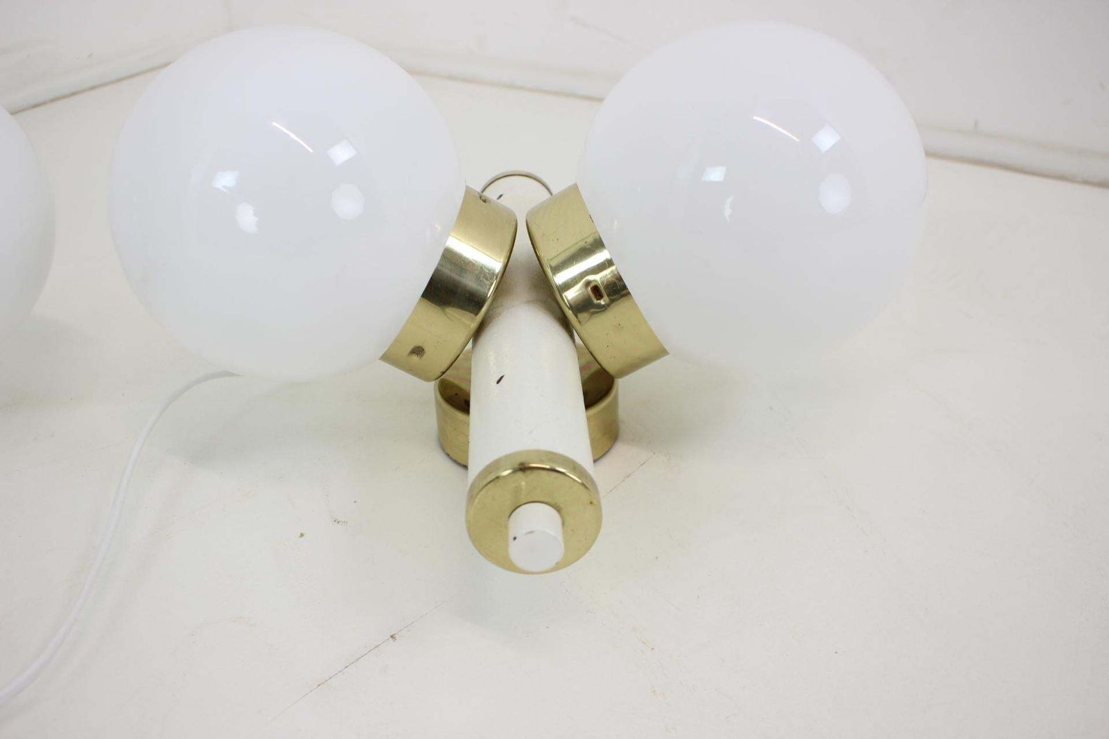 Lighting Mid Century Set Of 2 Wall Lamps By Instala Jilove, 1970’s photo