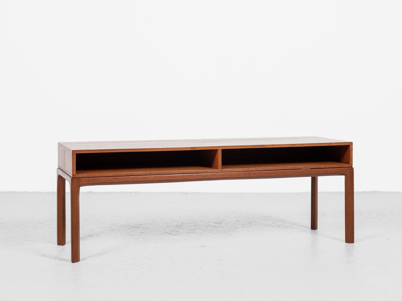 Midcentury Danish Open Cabinet In Teak By Aksel Kjersgaard 1960s
