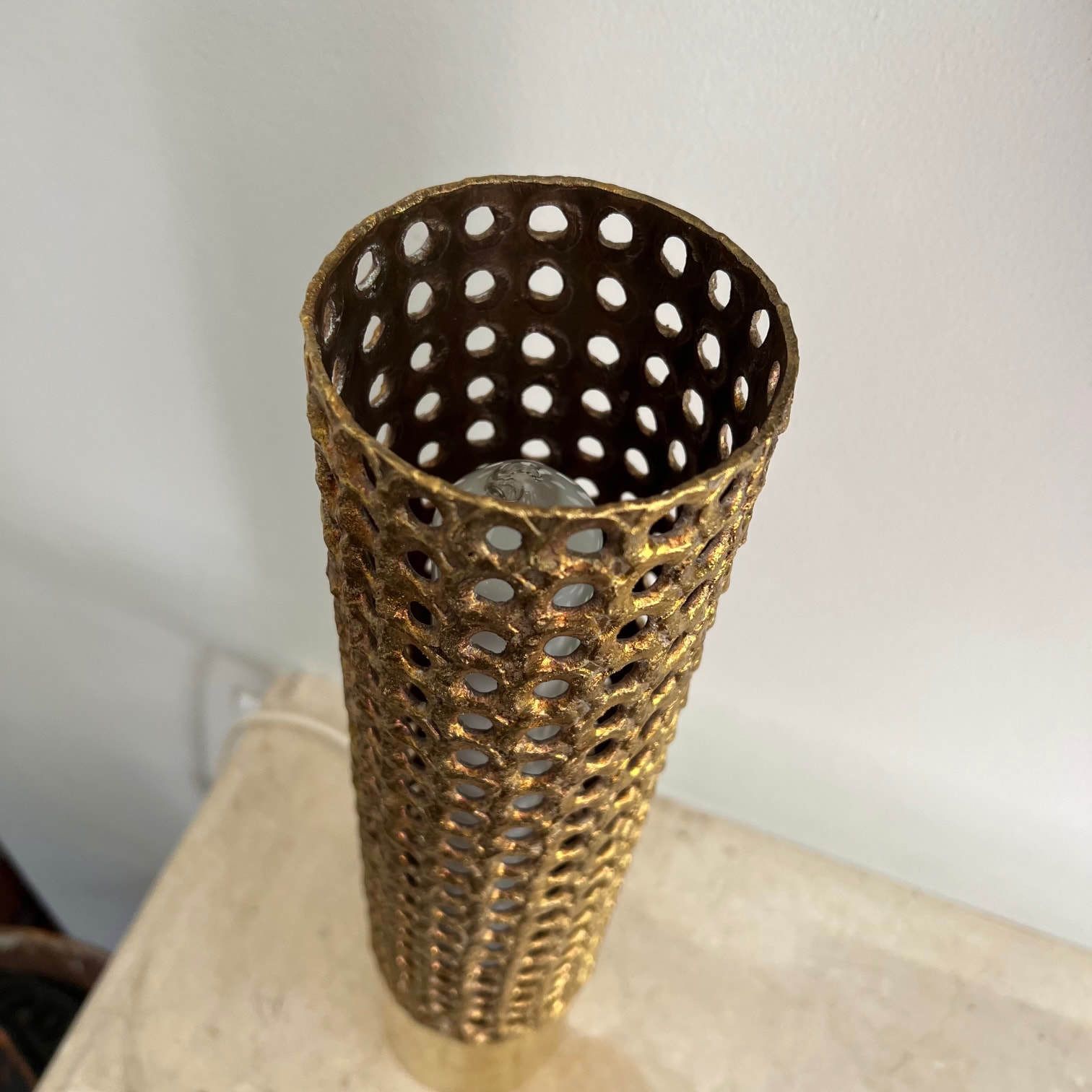 Pierre Forssell Mid Century Swedish Brass Table Lamp For Skultuna photo 5950.0