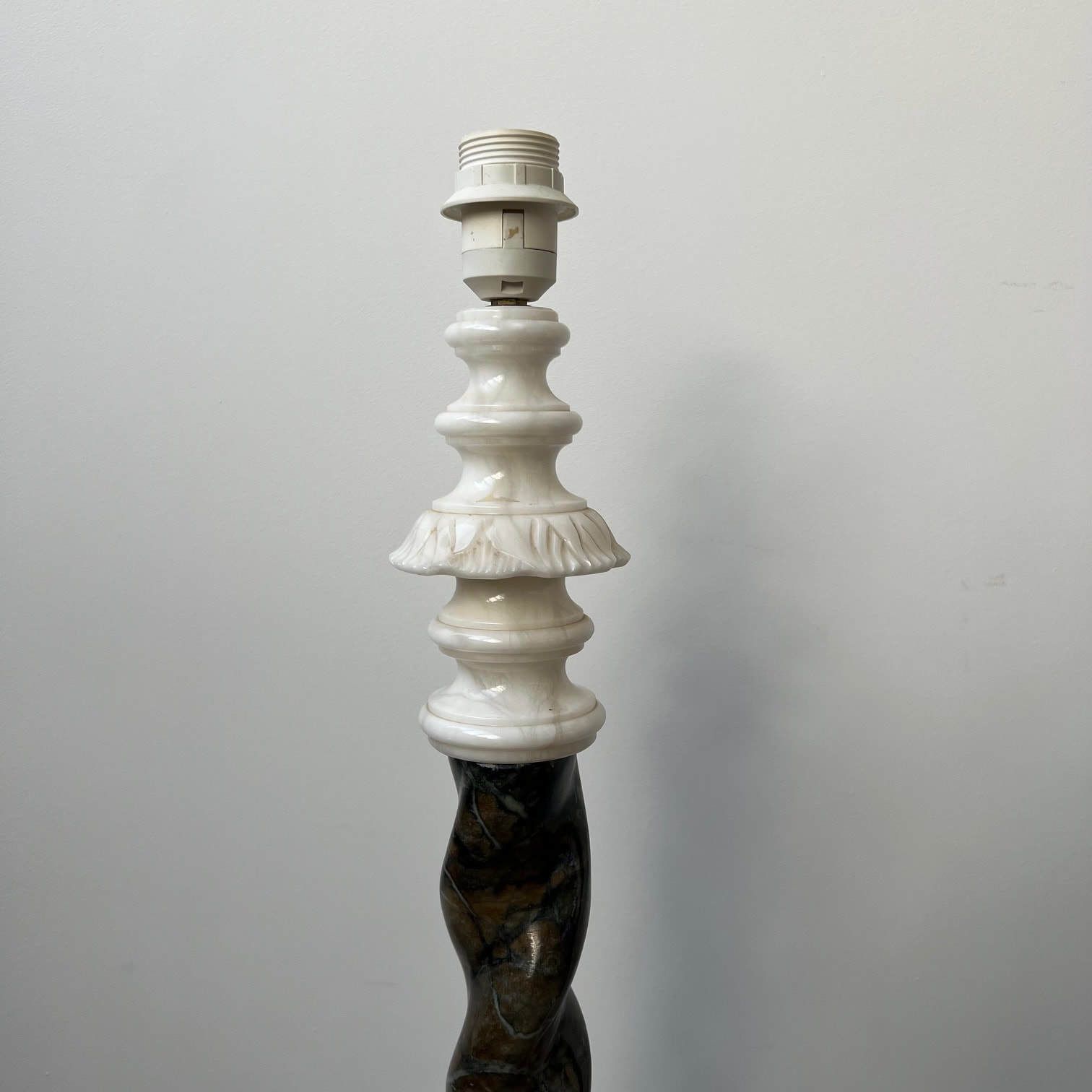 Pair Of Swedish Mid Century Marble Floor Lamps photo furniture