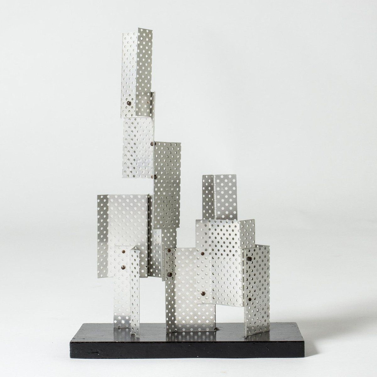 Lars Erik Falk, Sculpture, 1968, Aluminum & Wood photo furniture