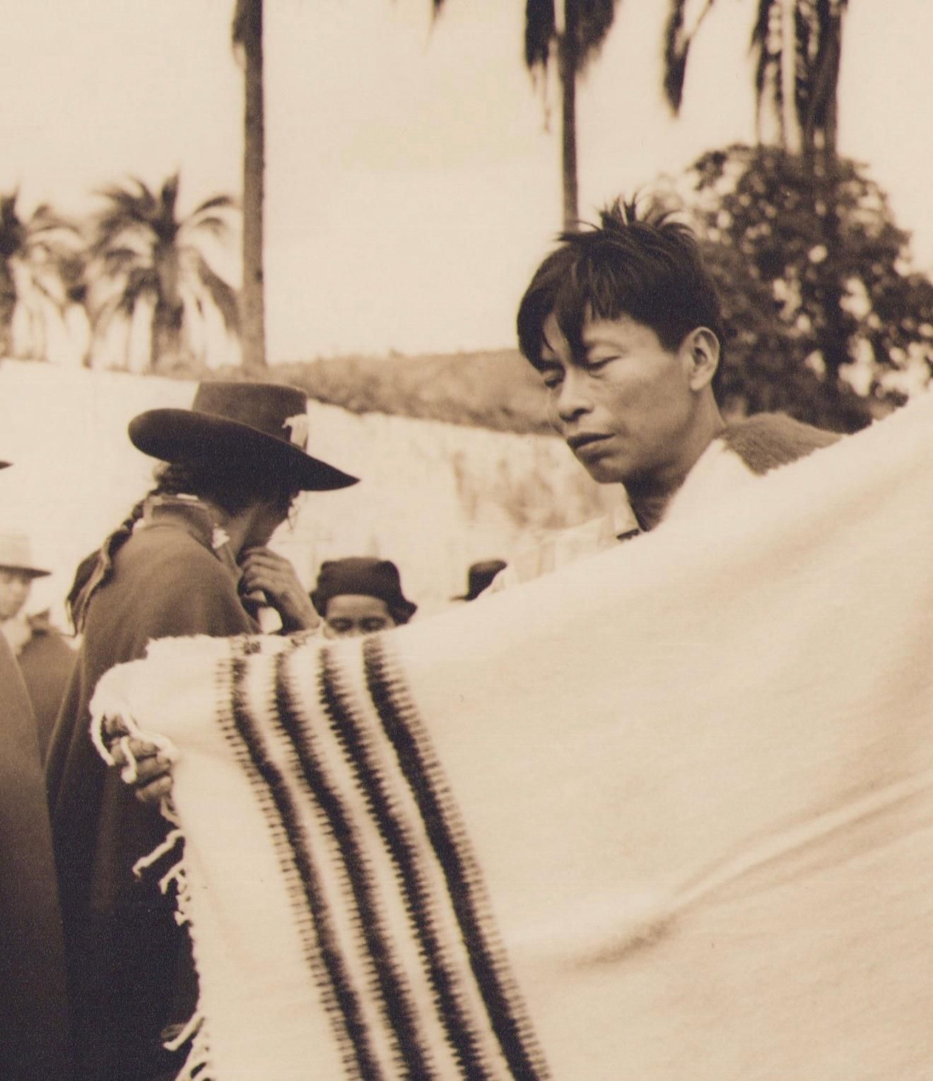 Hanna Seidel Ecuador, Market, People, Black And White Photography, 1960s, Ca. 1960s photo furniture