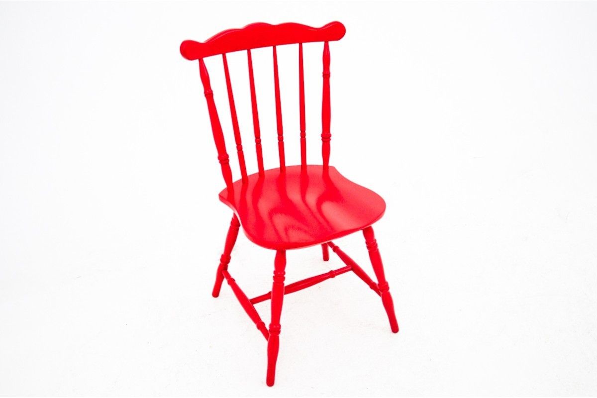 Red Chair, Poland, 1940s. After Renovation. photo Furniture