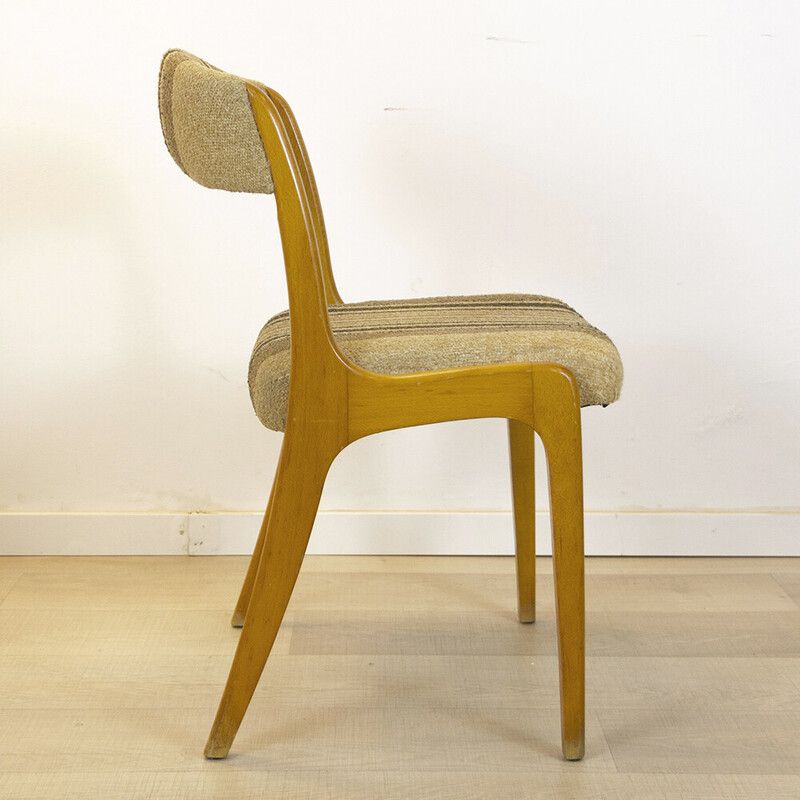 Mid Century French Upholstered Chair By Self, 1960s photo 234.97