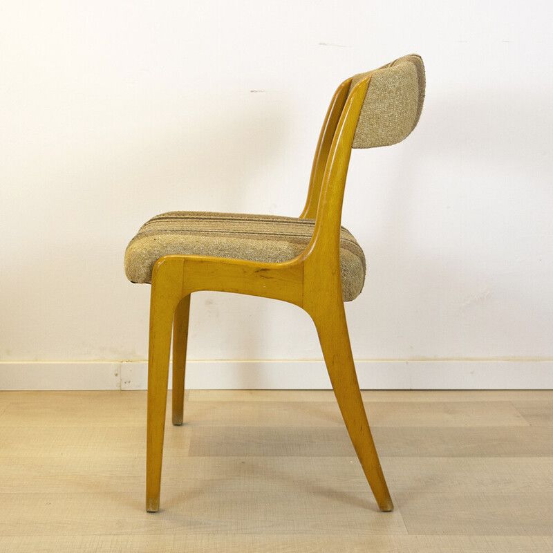 Mid Century French Upholstered Chair By Self, 1960s photo vinterior