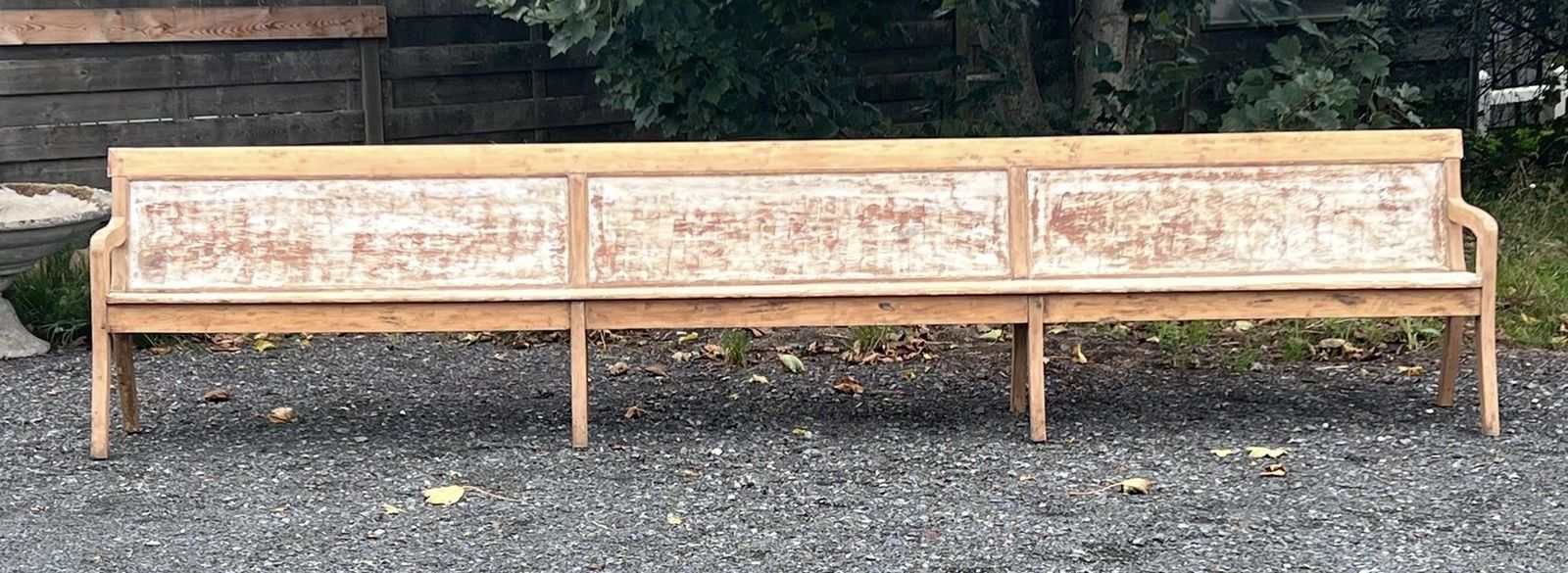 Very Long French Dining Bench photo furniture