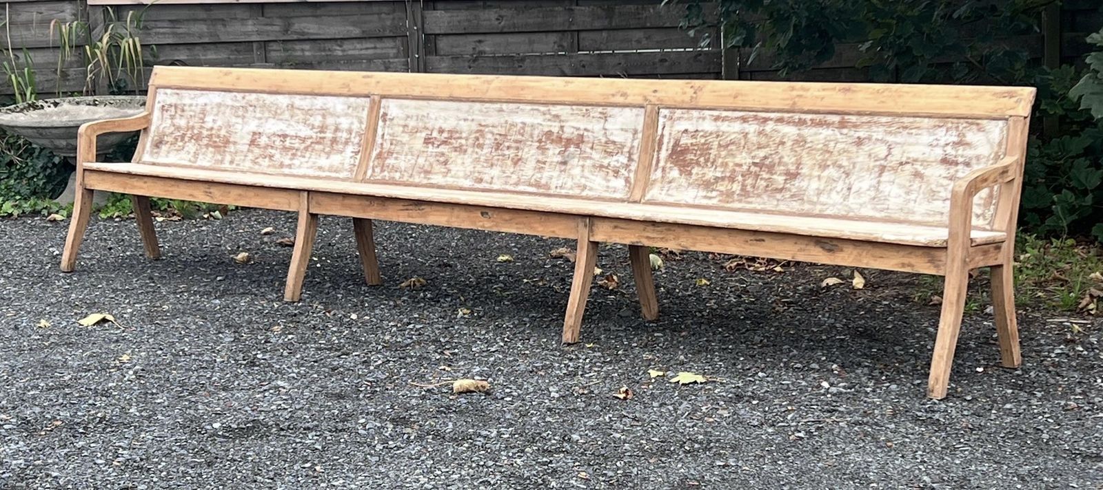 Very Long French Dining Bench photo 1995.0