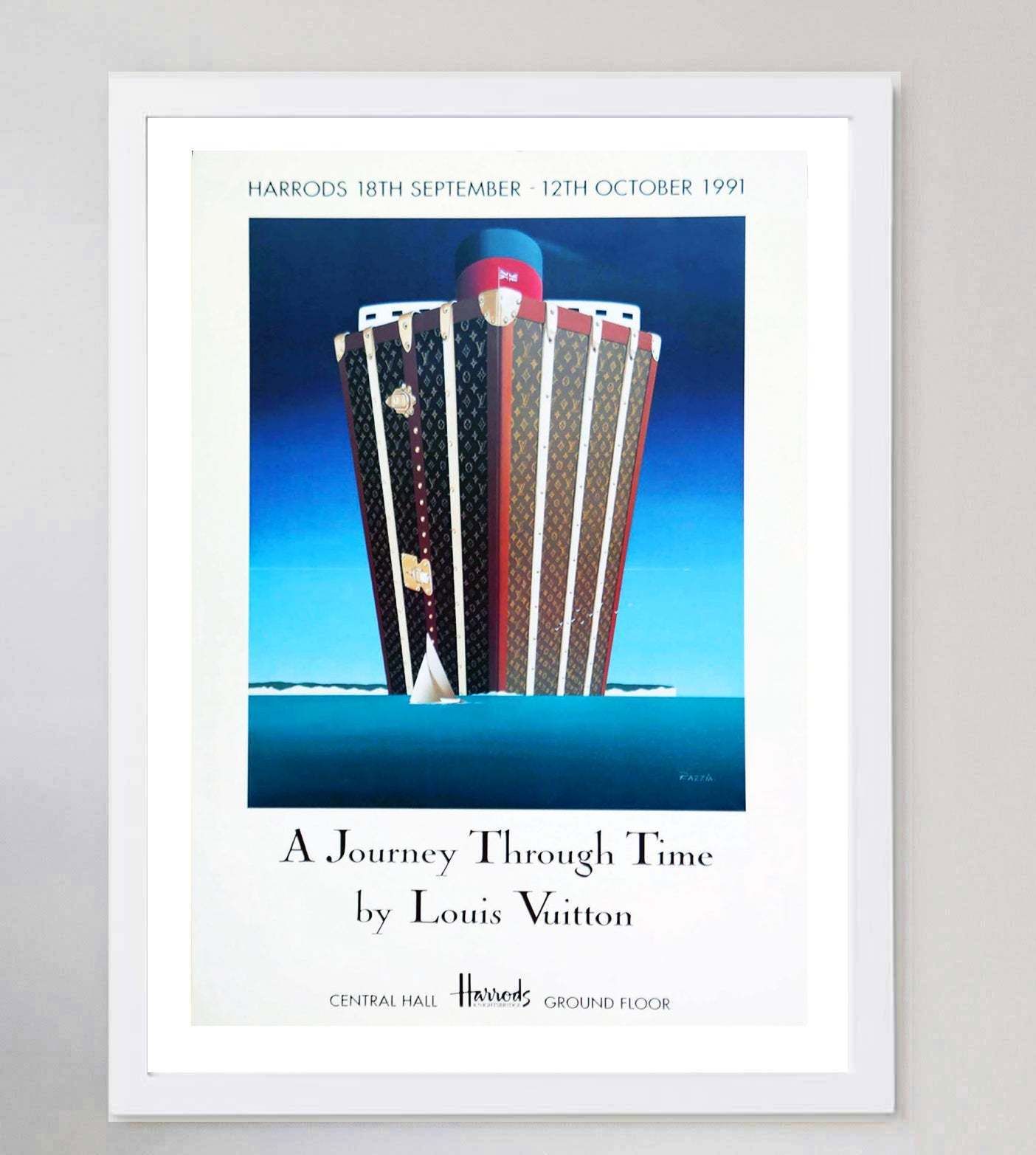 Louis Vuitton   A Journey Through Time Original Vintage Poster photo for sale