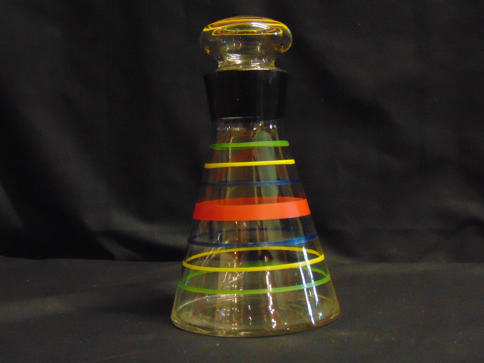 photo furniture Retro Decanter And Assortment Of Glasses Mid Century Continental