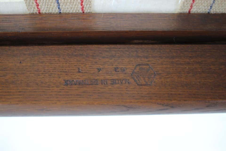 photo vinterior 1950s Rare Borge Mogensen 3 Seater "Shaker" Sofa By Fdb Mobler, Denmark